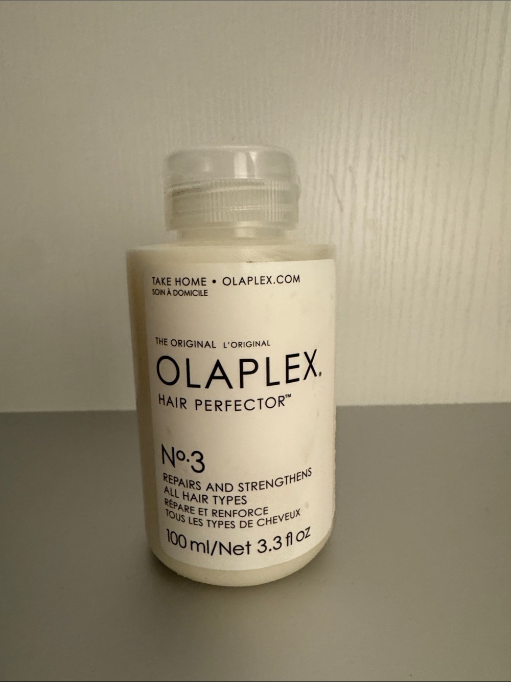 OLAPLEX No.3 Hair Perfector Bottle — White